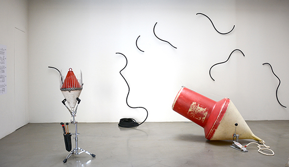 Anca Benera & Arnold Estefan, The driving force of all nature, 2019. Installation sonore, production La BF15 et Grame, Lyon, 2019